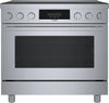 Bosch 800 Series HIS8655U 36 Inch Slide-In Induction Range with 5 Elements, 3.7 cu. ft. Oven Capacity, 9 Cooking Modes, CombiZones, Convection Pro, and PreciseSelect® Controls