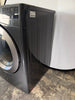 LG DLG3471M 27 Inch Gas Dryer with 7.4 Cu. Ft. Capacity, 8 Dry Program, Dial-A-Cycle®, Wrinkle Care Option, Control Lock, and Speed Dry: Middle Black