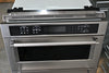 KitchenAid KOCE500ESS 30 Inch Double Combination Electric Wall Oven with 6.4 cu. ft. Total Capacity, Self-Clean Oven, EasyConvect™ Conversion System, Crispwave™ Microwave Technology, Temperature Probe, and FIT System Guarantee: Stainless Steel