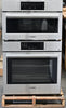 Bosch 800 Series HBL87M53UC 30 Inch Double Combination Smart Electric Wall Oven with 6.2 cu. ft. Total Capacity, Home Connect™, 10 Auto Sensor Cooking Programs, and Self-Clean: Stainless Steel