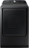 Samsung  DVG55CG7100V 27 Inch Smart Gas Dryer with 7.4 cu ft Capacity, 21 Drying Cycles, 10 Options, Steam Sanitize, Sensor Dry, and Interior Drum Light: Brushed Black