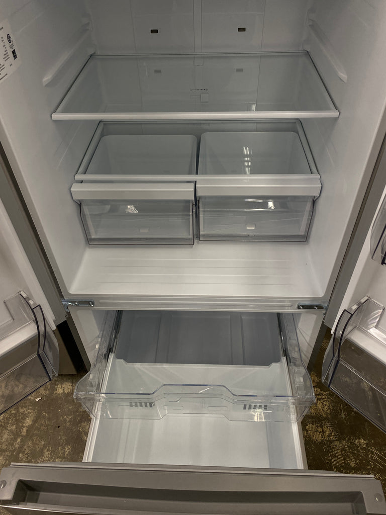 Midea MRF18B4AST 18 cu. ft. Counter-Depth French Door Bottom Freezer: Stainless Steel