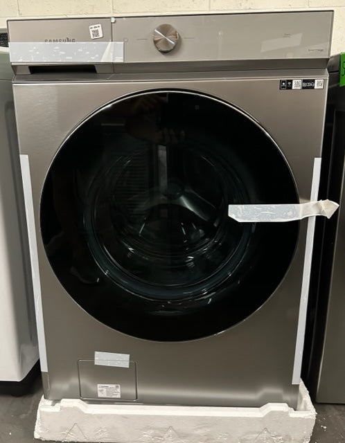 Samsung BESPOKE WF53BB8900AT 27 Inch Front Load Smart Washer with 5.3 cu. ft. Capacity, AI OptiWash™, Vibration Reduction Technology+, Auto Dispense, MultiControl™, Swirl+Drum Interior