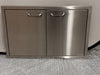 Lynx Professional Grill Series LDR36T 36 Inch True Width Double Access Doors: Stainless Steel