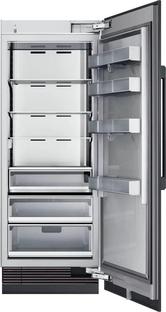 Dacor Contemporary DRR30980RAP 30 Inch Panel Ready Refrigerator Column with 17.8 Cu. Ft. Capacity, Internal RemoteView™ Camera, Push-to-Open™ Door Assist, FreshZone™ Drawer, Internal Water Dispenser, Deodorizing Filter, Power Cool: Right Hinge