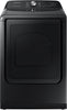 Samsung DVG50R5400V 27 Inch Gas Dryer with 7.4 Cu. Ft. Capacity, Smart Care, Internal Drum Light, Reversible Door, Lint Filter Indicator, 12 Dry Cycles, Sensor Dry, Steam Sanitize+, Bedding, Damp Alert: Fingerprint Resistant Black Stainless Steel