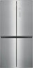 Frigidaire FRQG1721AV 33 Inch Counter-Depth 4-Door French Door Refrigerator with 17.4 Cu. Ft. Capacity, TwinTech™ Dual Evaporators, Adjustable Glass Shelves, Store-More™ Bins, Crisper Drawers, Adjustable Freezer Storage, LED Lighting, and CSA Listed