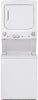 GE Spacemaker GUD27ESSMWW 27 Inch Electric Laundry Center with Auto-load Sensing, Cycle Status Lights, Rotary Controls, 11 Wash Cycles, 6 Wash/Rinse Temperatures and 800 RPM