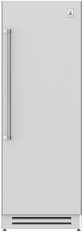 Hestan KFCR30 30 Inch Freezer Column with EvenFlow Air Circulating Technology™, Insulated Dual Variable Speed Compressors, FreshSelect™, Adjustable Shelves, Adjustable Door Bins, EverCrisp™ Drawers: Right Hinge - Steeletto Stainless Steel