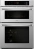 LG LWC3063ST 30 Inch Smart Combination Wall Oven with 4.7 cu. ft. True Convection Oven, Smartthinq® Technology, Self+EasyClean, Infrared Heating™, TurboCook™ Speed Oven, and Star-K Certified: Stainless Steel