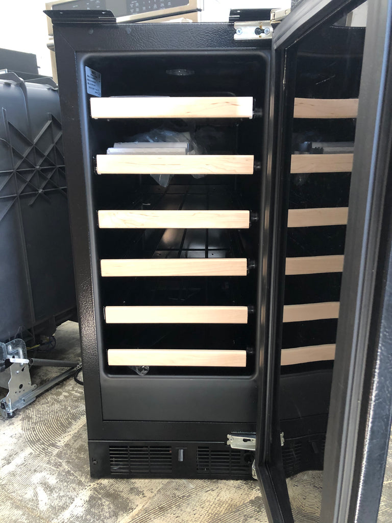 Marvel ML15WSP3RP 15 Inch Single Zone Wine Cooler with Vibration Neutralization System™, Heavy-Gauge Wire Racks, Close Door Assist and 24-Bottle Capacity: Panel Ready, Integrated Right Hinge