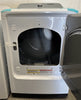 Samsung DVE50R5200W 27 Inch Electric Dryer with 7.4 Cu. Ft. Capacity, Smart Care, Lint Filter Indicator, Reversible Door, 10 Dry Cycles, Sensor Dry, Bedding, Time Dry, Air Fluff, Quick Dry, Sanitize, Wrinkle Release, Damp Alert